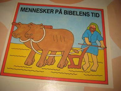 Fargebok: MENNESKER PÅ BIBELENS TID. 1992.