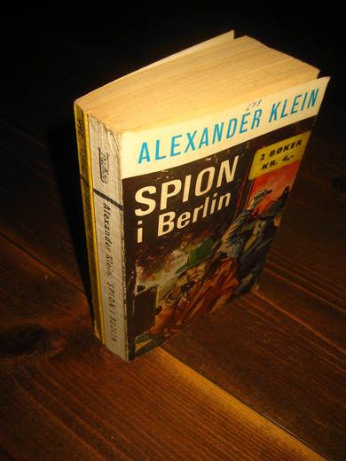 SPION I BERLIN - SPION BAK JERNTEPPET. 1965.