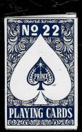 PLAYING CARD No 22 PRINCE BRAND. 70-80 tallet