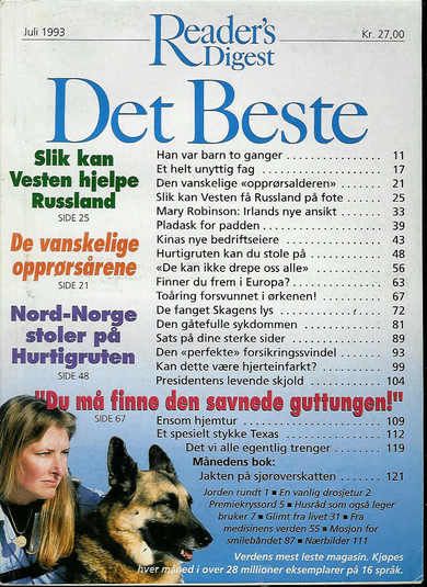 1993,nr 007, Readers Digest Det Beste.