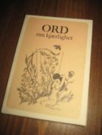 ORD OM KJÆRLIGHET. 1975.