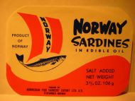 NORWAY SARDINES IN EDIBLE OIL