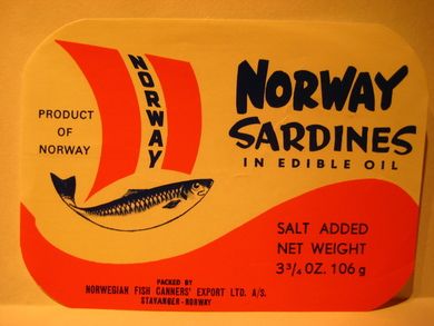 NORWAY SARDINES IN EDIBLE OIL