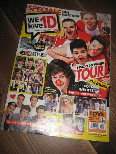 2001,nr 314, WE LOVE 1D. .