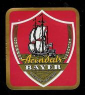 Arendals Bayer fra Arendals Bryggeri, Arendal.