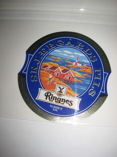 SKJÆRGÅRDSPILS, KLASSE D,  fra Ringnes Bryggeri, 60 tallet.