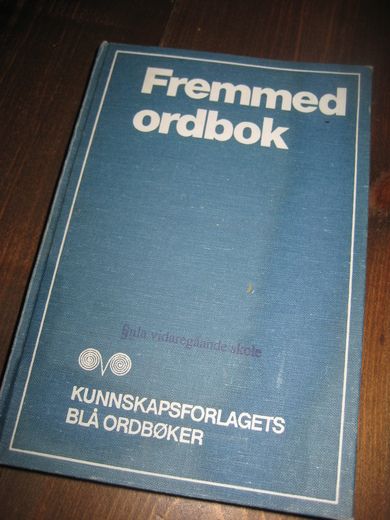 Fremmedordbok. 1991. 