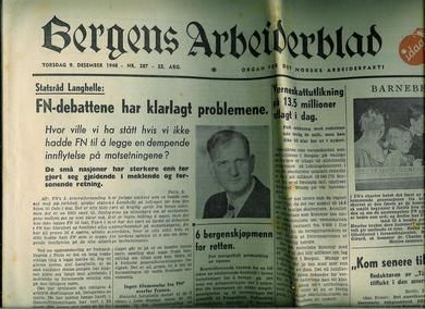 1948,nr 287, Bergens Arbeiderblad