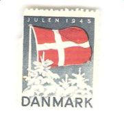 1945, DANSK JULEMERKE.