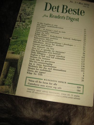 1970,nr 005, Det Beste fra Reader's Digest.