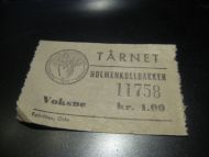 TÅRNET HOLMENKOLLBAKKEN. 11758. 1958.