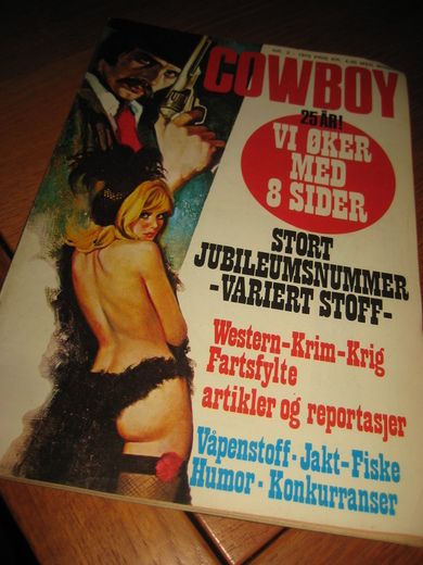 1975,nr 002, JUBILEUMSNUMMER, COWBOY.