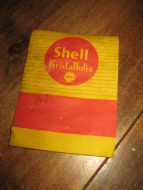 Etikett fra SHELL. Kristallolja. 60 tallet. 