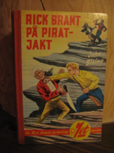 Blaine: RICK BRANT PÅ PIRAT JAKT. 1959.