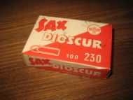 Uåpna eske, SAX DIOSCUR, 60 tallet