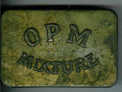 OPM MIXTURE fra O.P.Moe Tobaksfabrik, Kristiansand