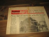 1957,nr 228, Rogalands AVIS. Siste farvel med en avholdt konge.