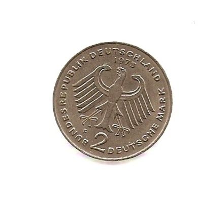 1969, 2 deutsche mark