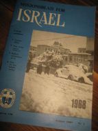 1968,nr 001, Misjonsblad for ISRAEL