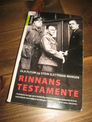 flyum / wangen: rinnans testamente. 2009.