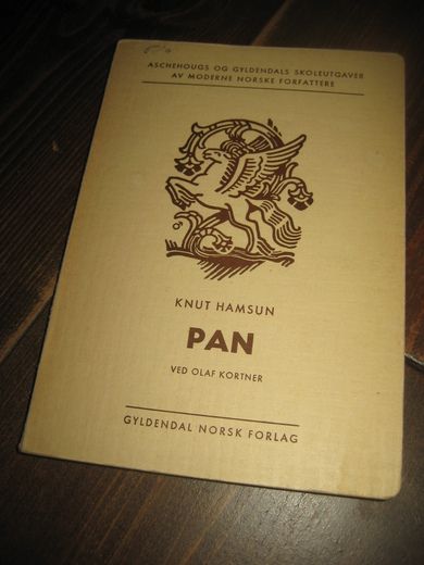 HAMSUN, KNUT: PAN. 1961.