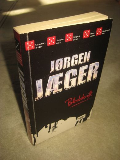 JÆGER, JØRGEN: BLODSKRIFT. 2008.