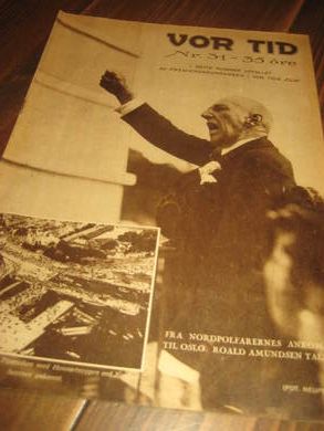 1926,nr 031, VOR TID. ROALD AMUNDSEN TALER.