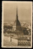 TORINO-Mole Antonelliana a catena delle Alpi