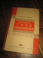 LØKKE: KORTFATTET TYSK GRAMMATIKK. 1934. 