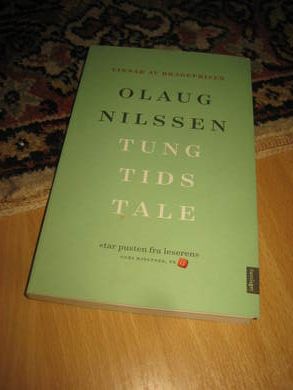 NILSSEN, OPLAUG: TUNG TIDS TALE. 2018