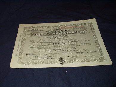 Den Norske Handelsbank 1917