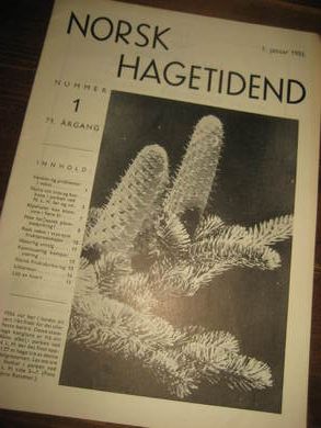 1955,nr 001, NORSK HAGETIDEND