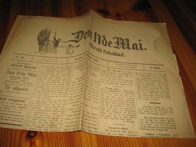 1899,nr 056, Den 17. mai. Norskt folkeblad.