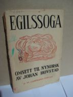 HOVSTAD, JOHAN. EGILSSOGA. 1945.