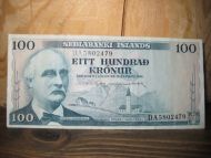 EITT HUNDRAD KRONUR, 1961, DA5802479.