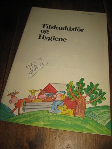 Tillskuddsfor og hygiene. 70 tallet. 