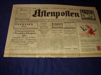 1933,nr 090,  moregn, Aftenposten