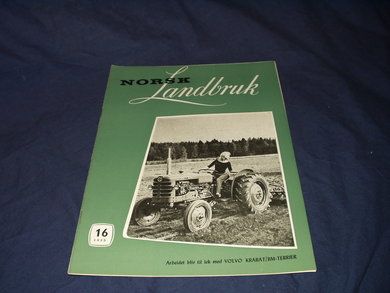 1958,nr 016, NORSK Landbruk