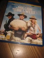 A MILLION WAYS TO DIE IN THE WEST. BLUE RAY. 