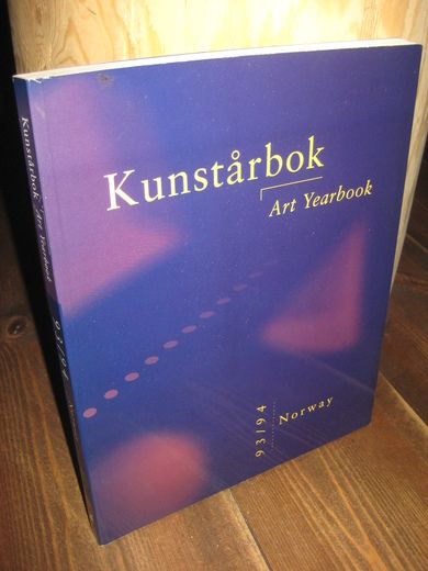 Kunstårbok 1993 - 1994.