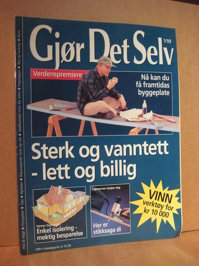 1999,nr 001, Gjør Det Selv.