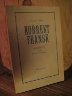 ABEL: KORREKT FRANSK. 1951.