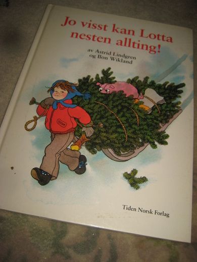 Lindgren, Astrid: Jo visst kan Lotta nesten allting. 1992.