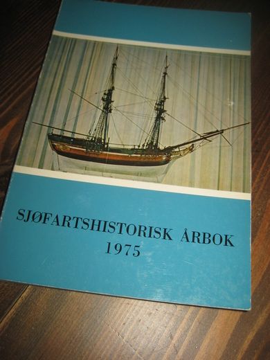 1975, SJØFARTSHISTORIS ÅRBOK.