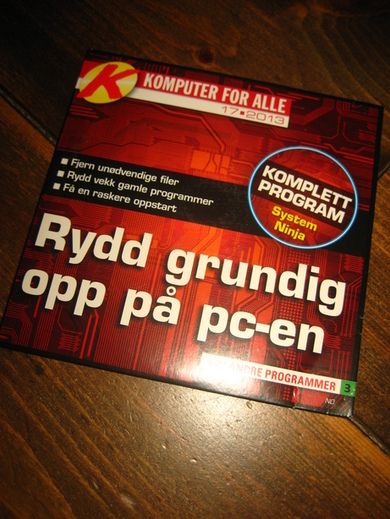 RYDD GRUNDIG OPP PÅ PC'EN.