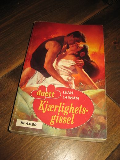 KJÆRLIGHETS GISSEL.  Bok nr 15, 1995.