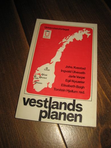 Hjellum m. fl.: Vestlandsplanen. 1970.