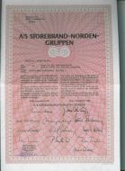 STOREBRAND- NORDEN- GRUPPEN, 1982, aksjebrev nr 23798, 24 aksjer a kr 100.-