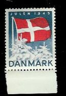 1945, dansk julemerke.