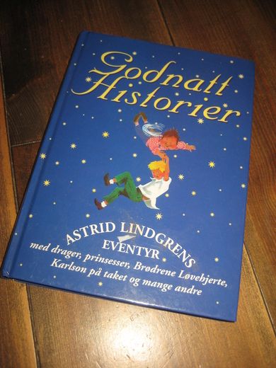 LINDGREN, ASTRID: GODNATT HISTORIER. 1991. 